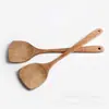 Direto da fábrica kit de pá de madeira para asa de frango Colher utensílios de cozinha criativos pá de madeira antiaderente colher de madeira atacado
