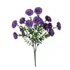 Novo produto: Buquê de Flores Artificiais de Glória da Manhã com 5 Ramos, Flores Realistas de Alto Padrão para Decoração de Sala de Estar e Mesa de Jantar, Flores Artificiais Falsas
