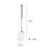 Cabo de Jacarandá Aço Inoxidável 304 Colher Grande para Sopa Cabo Longo Colher Anti-Queimadura Cozinha Doméstica Sopa Mingau Mingau Frango Frito
