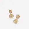 Anillo vintage italiano hueco para mujer en stock, venta directa de fábrica, anillo de alta gama con patrón de remolino Su Mei, anillo abierto para el día a día