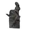 Adornos de Cobre Negro, Esculturas Creativas de Personajes, Estatuas de Personajes para Paisajismo de Parques al Aire Libre, Adornos, Piezas de Mano