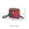 Bolso bandolera Cuero genuino Primera capa Piel de vaca Bolso de mujer Mini Casual Pequeño Bolso cuadrado para mujer Sencillo Monedero para madre de mediana edad