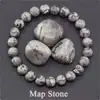 Jingde Jewelry Pulseira de Pedra Bruta Ágata Cristal Natural Círculo Único Acessórios de Mão Naturais Transfronteiriços Europeus e Americanos para Homens e Mulheres Atacado