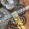 Em estoque Novo Lolita Bordado Solúvel Em Água Lace Leite Seda Único Lado Flor Onda Lace Lace Código De Barras