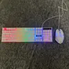 Mi Teclado y Ratón Mecánicos con Cable T6 Wolf con Iluminación de Colores USB para Computadora de Escritorio Gaming al por Mayor