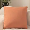 Funda de Cojín Decorativo de Lino Color Sólido Funda Gruesa para Cojín de Sofá Funda de Cojín Decorativo para Respaldo de Sala de Estar (Relleno de almohada no incluido) Almohada Grande de Respaldo para Mesita de Noche