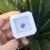 Caixa de Armazenamento de Joias Caixa para Rosto de Anel Pedra Solta Caixa de Pedra Preciosa Plástico Transparente Caixa de Pedra Colorida Caixa de Exibição de Diamante