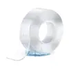 Fita Nano Dupla Face, Transparente, Adesivo Sem Marcas, Cola Nano Forte de Alta Viscosidade para Uso no Escritório e em Casa, Fita Mágica Fixadora