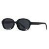 2006 Nuevo Marco Ovalado Retro Casual Gafas de Sol de Alta Gama Parasol para Mujer Exterior Anti-UV Gafas de Sol Transfronterizas