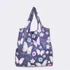 Bolsa de Compras de Supermercado Mediana en Stock, Bolsa de Compras Ecológica Plegable Ligera, Bolsa de Almacenamiento Portátil Tela Oxford 210D