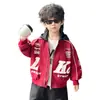 Chaqueta de Otoño para Niños 2026 Nuevo Estilo Coreano Moderna Elegante Chaqueta de Béisbol Chaqueta de Motocicleta para Primavera y Otoño