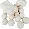 Bolas de Secado de Lana para Secar Ropa, Eliminar Estática, Absorber Agua, Bolas de Fieltro de Lana, Deshumidificar, Secado Rápido, Antideslizante