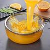 Colador Acero Inoxidable Cocina Filtro de Aceite para Freír Cuchara Grande para Fideos Hogar Colador de Leche de Soya Malla de Filtro Malla Densa Mango de Madera
