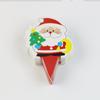 Toppers para Pasteles de Cumpleaños Navideños, Banderines de Papel, Decoraciones para Mesa de Postres de Fiesta, Banderines de Papel