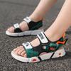 Sandalias para Niños 2024 Verano Nuevo Transfronterizo Suela Suave Zapatos Resistentes al Desgaste para Niños Medianos y Grandes y Estudiantes de Primaria Zapatos de Playa Modernos