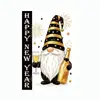 Bandera de Jardín Personalizada de Fábrica para Año Nuevo 2027 Decoración Festiva Tela de Lino Bandera de Patio Bandera de Jardín Doble Cara Amazon