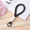 Cor de correspondência de telefone móvel cordão chaveiro simples curto caso de telefone móvel universal cordão criativo carro chaveiro ornamentos