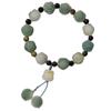 Pulsera de bodhi de flor flotante en polvo natural para hombres y mujeres camelia anillo individual pulsera de mano cuentas cuentas texto placa de juego cuerda venta al por mayor