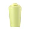 Taza de Café de 12 oz Acero Inoxidable 304 Doble Pared Aislada con Escala, Tapa Antiderrames y Base Antideslizante, Taza para Bebidas Calientes y Frías