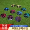 Disco marcador plano para entrenamiento de fútbol, marcador de disco plano, tapete de referencia para tenis, tapete de referencia plano para entrenamiento de obstáculos