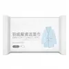 Toallitas Limpiadoras para Chaquetas de Plumas, Sin Lavado, Descontaminación Potente, Toallitas Húmedas para Eliminar Manchas de Ropa, Sin Lavado de Manos, Papel de Limpieza de Emergencia, Conveniente