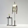 Mannequins de Vitrine para Loja de Roupas, Meio Corpo Feminino para Vestido de Noiva, Suporte de Exibição, Mannequim Feminino de Corpo Inteiro, Prateleira