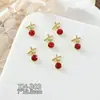 Acessórios de Unha Artística Zircônia Festivos Brilhantes para Ano Novo, Lingote Trazedor de Sorte Saco de Dinheiro, Cabaça de Luxo com Diamantes Decorações de Unha Atacado