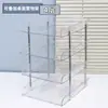 Estante de Almacenamiento para Escritorio de Oficina Caja de Almacenamiento en Capas para Archivos y Libros Clasificación por Materias para Estudiantes