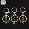 Llavero de Aleación Metálica Anillo para Llaves Cadena Anillo Hebilla en Forma de 8 303 Broche de Langosta Juego de Tres Piezas Accesorios para Joyería Hecha a Mano DIY