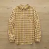 Novedades Otoño 2026: Camisa de Cuadros Artística de Manga Larga para Mujer, Cardigan Casual Holgado con Cuello de Solapa, Venta al por Mayor