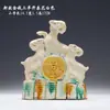 Tang Sancai Sanyang Kaitai Adornos para el Hogar Artesanía para la Sala de Estar Venta al por Mayor Adornos de Decoración del Zodiaco Oveja Cerámica de Oveja Feng Shui