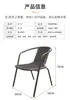 Conjunto de Mesa e Cadeiras para Exterior Pátio Lazer Ao Ar Livre Impermeável Proteção Solar Jardim Quintal Chá Exterior Dobrável Mesa de Café Xiaoyang