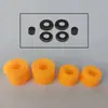 Amortecedores para Skate, Acessórios de Suporte para Skate de Brinquedo de Quatro Rodas Duplamente Curvados, Conjunto de Pastilhas de PU, Acessórios para Fish Board, Pastilhas de Alta Elasticidade