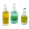 Venta al por mayor de fábrica Oficina Hogar Botella de Aceite Esencial de Aromaterapia Botella de Perfume Rayas de Cristal Redonda Boca Pequeña Botella de Vidrio