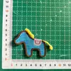 Nova Moda Desenho Animado Pequeno Bordado Solúvel em Água Pônei DIY Decoração de Roupas Acessórios Atacado