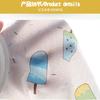 Sombreros de Triángulo para Bebé Ropa de Verano de Manga Corta Ropa de Cuerpo para Bebé Algodón Sin Mangas Bolsa Ropa Gorda Chaleco para Escalar Ultradelgado