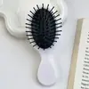 Pente com Air Bag de Macaron para Meninas e Estudantes, Beleza Portátil para Maquiagem, Pequeno Pente com Almofada de Ar, Pente de Cabelo Doméstico, Pente de Massagem