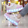 Zapatos para Niños, Modernos, Geniales, Zapatos Luminosos de Colores, Zapatos Heelys, Patines, Zapatos para Patineta, Zapatos de Suela Gruesa para Niños y Niñas