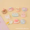 Acessórios de Resina de Nuvem Estelar Transparente Urso DIY Capa de Celular Cabeça de Cola de Chantilly Caixa de Armazenamento de Copo de Água Adesivo