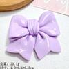 Accesorios de resina con forma de lazo de macarrón hechos a mano, creativos, para el cabello, funda para teléfono móvil, caja de almacenamiento, pegatinas de belleza