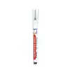 Caneta Marcadora de Nariz Longo 20mm Marcação de Furo Profundo À Prova d'Água Marcador para Marcenaria Dedicado para Obra Marcação de Posicionamento para Perfuração de Furo