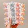 2025 Nuevo Pasador de Flor de Cerezo para Niña Linda Pinza para Flequillo Lateral Accesorios para Cabello Roto Infantil Dulce Adorno para la Cabeza