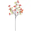 Nova Chinoiserie ~ Outono ~ Fruta Vermelha Fruta ~ Flores Artificiais ~ Decoração de Flores ~ Galhos de Frutas Vermelhas ~ Sorte ~ Sala de Estar com Frutas ~ Interior ~