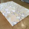Tapete de Arte de Pedras para Sala de Estar de Villa, Tapete Feito à Mão com Tufting de Pistola, Tapete Abstrato de Forma Irregular para Quarto de Luxo Leve, Personalizável