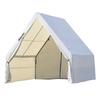 Espartano Impermeable Exterior Patio A Prueba de Lluvia Metal Tienda Estilo Camping Engrosado 8-12 Móvil Protección Solar Tela Oxford Toldo Paraguas