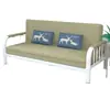 Sofá Cama Plegable, Doble Propósito, Simple, Sofá de Tela Extraíble y Lavable, Sofá Perezoso Multifuncional Individual/Doble para Apartamentos Pequeños