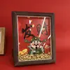 Enfeites de Mesa da Fortuna, Navegação Tranquila, Decoração do Deus da Riqueza, Caligrafia e Pintura, Escritório Criativo, Porta-Retrato da Fortuna, Sala de Estar