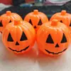 Cáscara de Calabaza de Halloween Calabaza Abierta Fiesta de Calabaza Carnaval de Bromas Regalo Dulcero Calabaza Frasco Accesorios Juguete