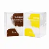Fabricante Personaliza Caixas Transparentes de Plástico para Pets com Impressão de Alta Definição para Pó de Café Probiótico e Pasta de Dente, Caixas de Embalagem de PVC com Logo Personalizado