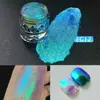 Série de luzes flutuantes pó de espelho mágico camaleão óptico de alta qualidade pó de fada pó polarizado sombra para olhos DIY pó de glitter para unhas